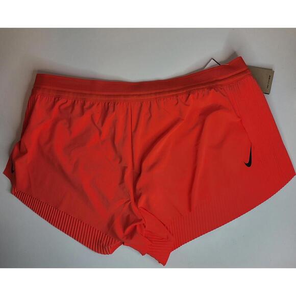 Nike Women's AeroSwift Dri-FIT ADV 3" Brief Lined Crimson Running Shorts New XXL - Picture 1 of 4